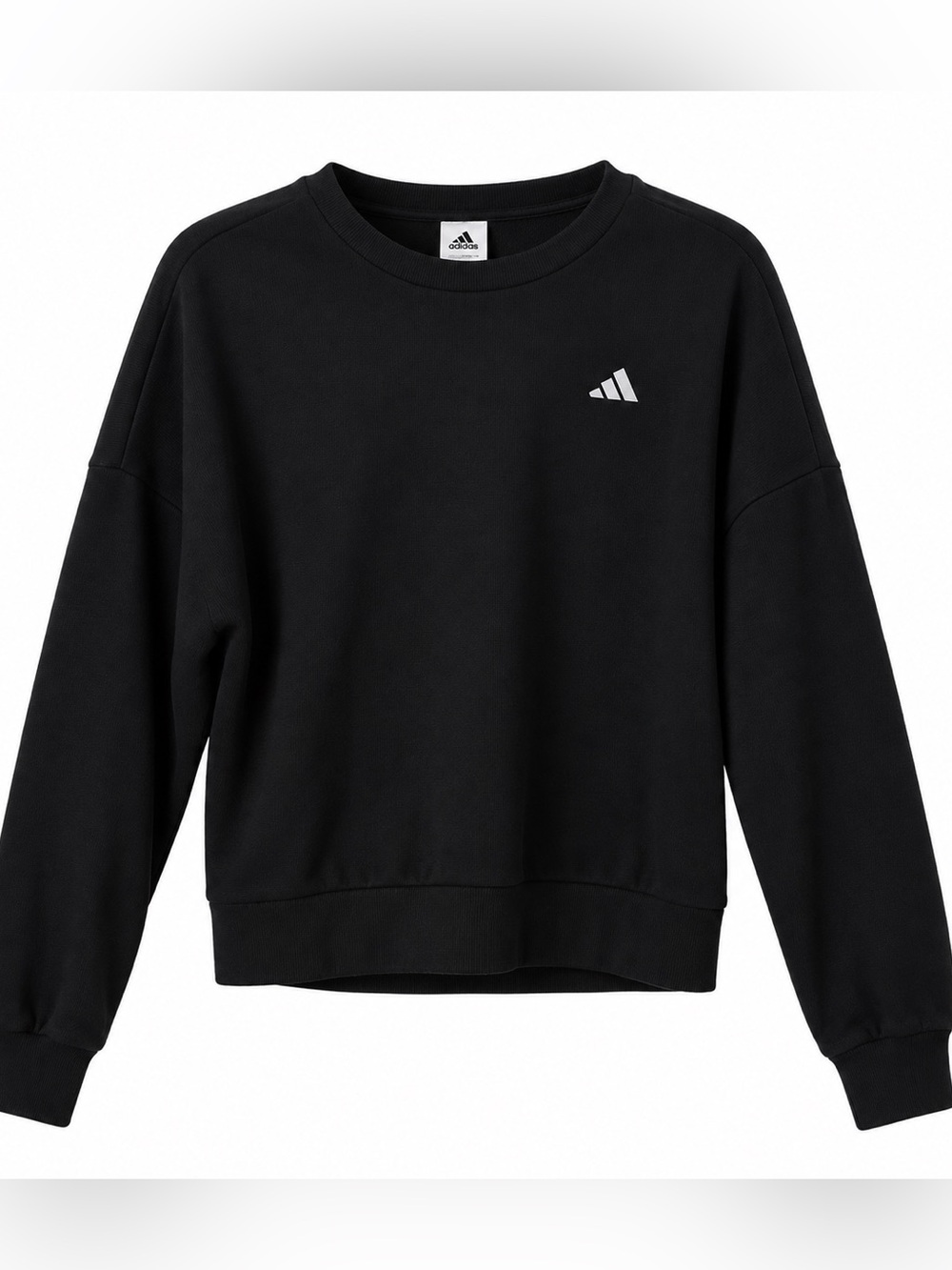 Adidas Black Crewneck Sweatshirt Pullover Women’s XS